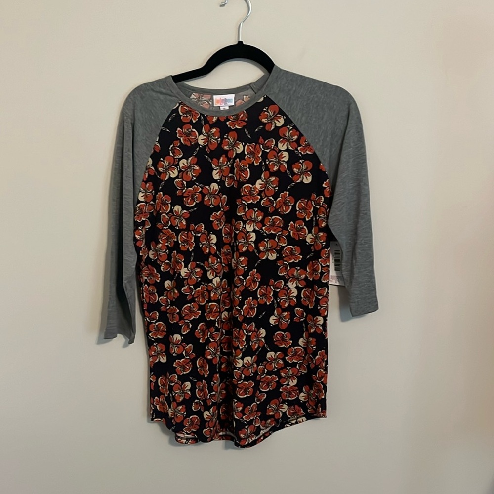 M Floral LuLaRoe Randy Tee